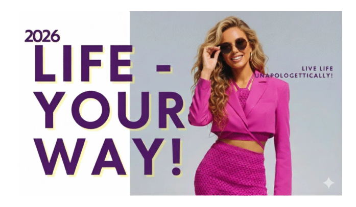 2026 Life Your Way - Live Life Unapologetically!